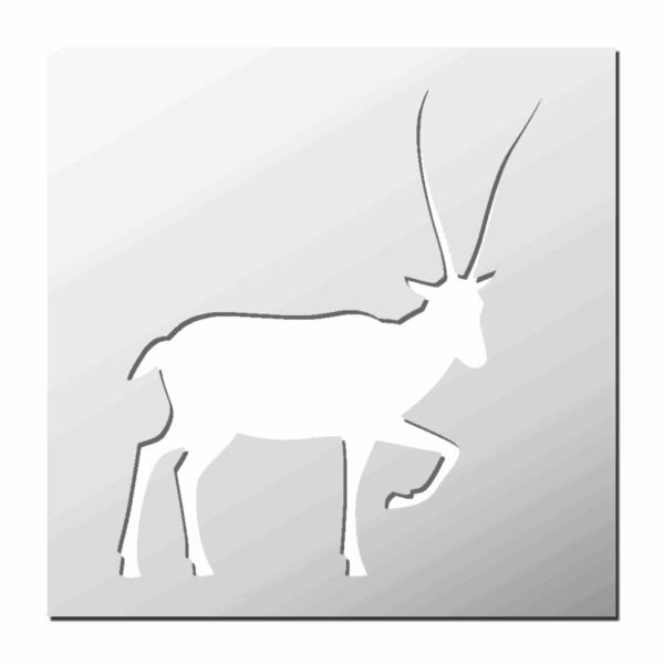 Pochoir Antilope