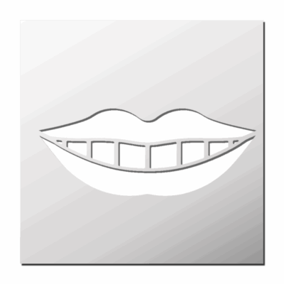 Pochoir Bouche