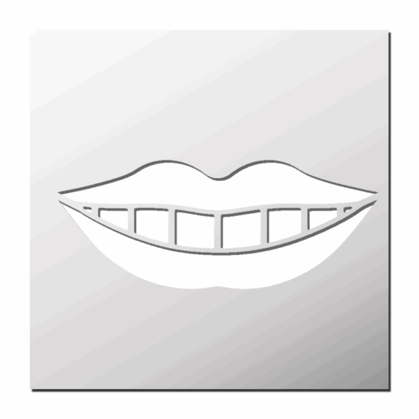 Pochoir Bouche