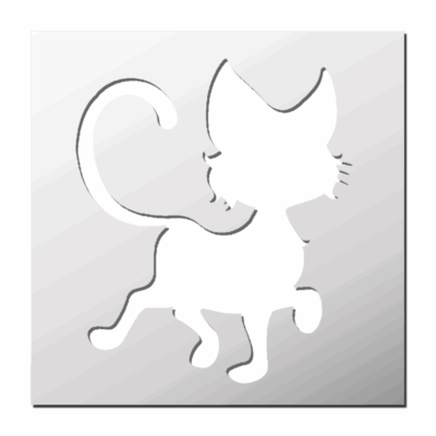 Pochoir Chat