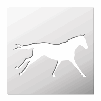 Pochoir Cheval