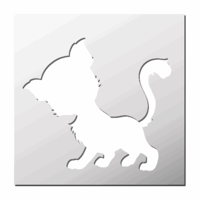 Pochoir Chat