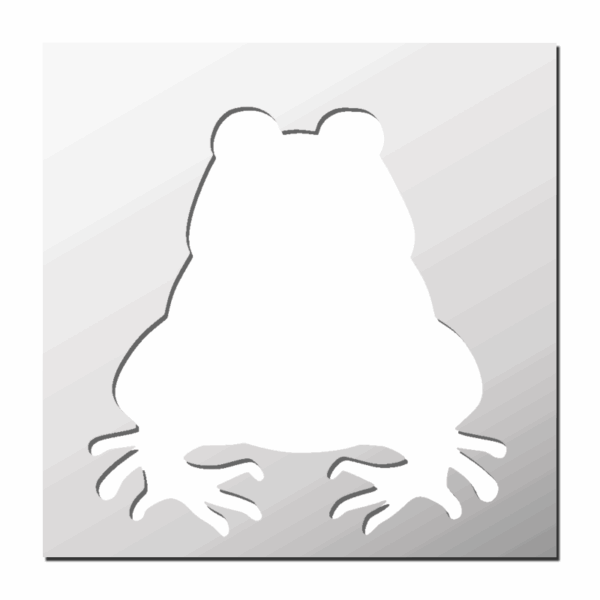 Pochoir Grenouille