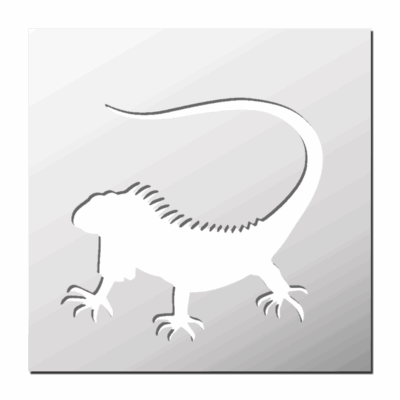Pochoir Lézard