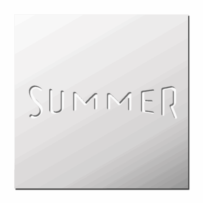 Pochoir SUMMER