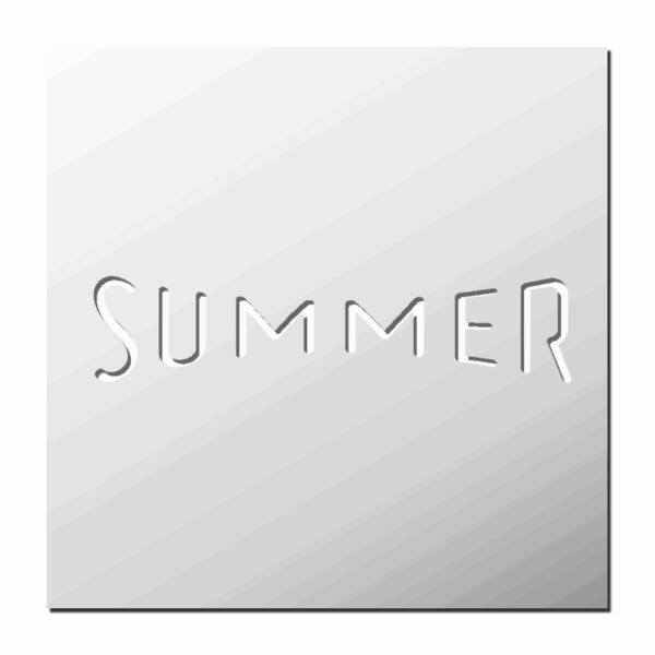 Pochoir SUMMER