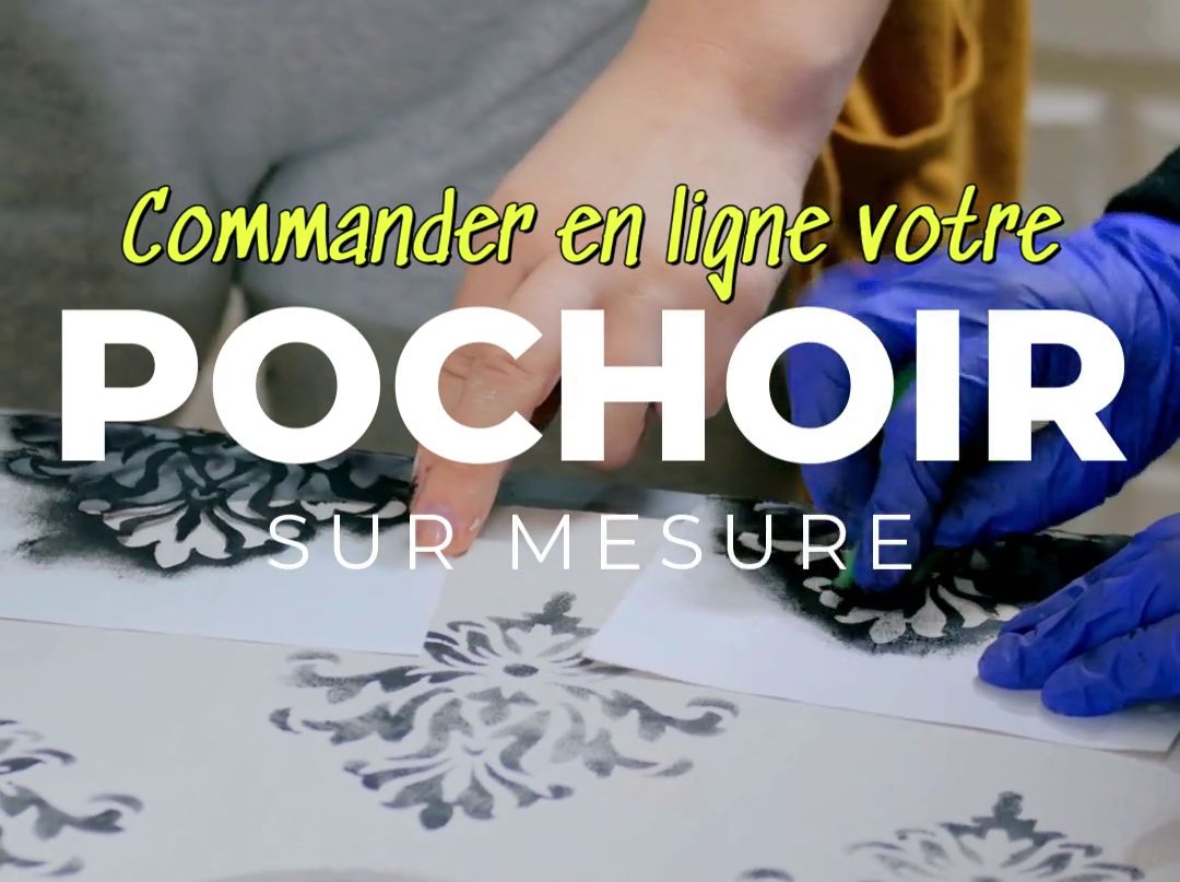 Commander votre pochoir sur mesure en ligne en quelques clics
