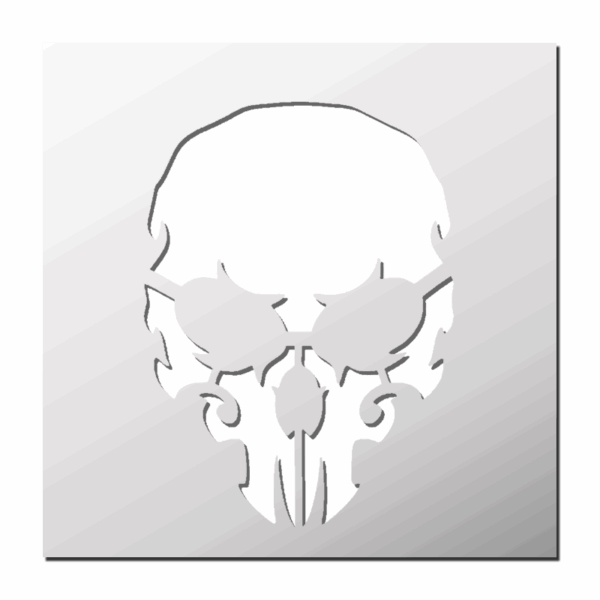 Pochoir Tête de Mort
