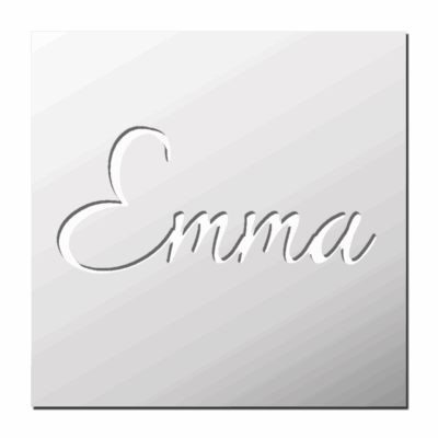 Pochoir Prénom Emma