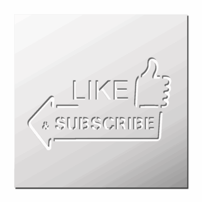 Pochoir Like & Subscribe