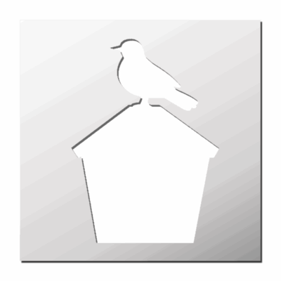 Pochoir Oiseau