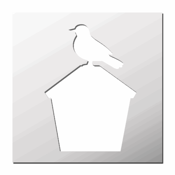 Pochoir Oiseau