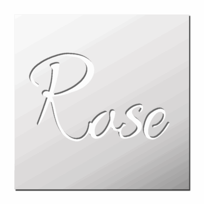 Pochoir Prénom Rose