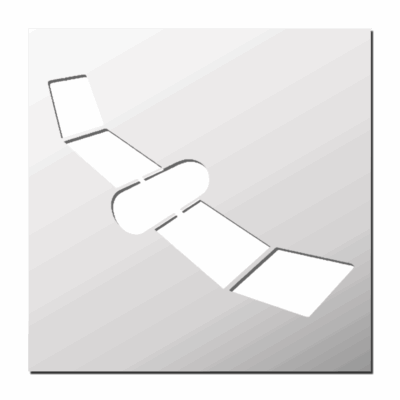 Pochoir Satellite