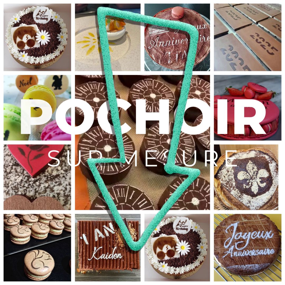 Créez la magie en un geste : nos pochoirs pour la pâtisserie et la boulangerie