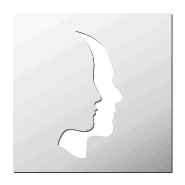 Pochoir Visage