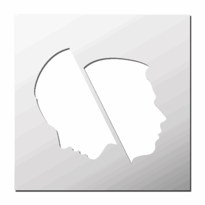 Pochoir Visages