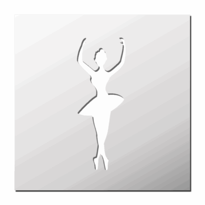 Pochoir Danseuse Ballet