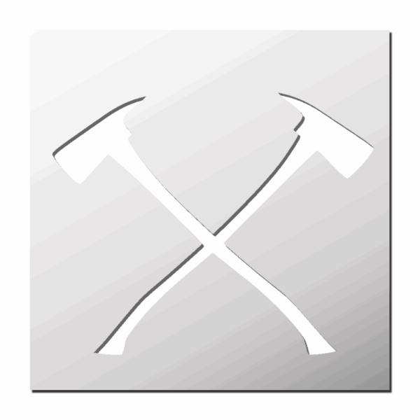 Pochoir Symbole Pompier