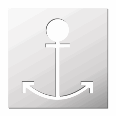 Pochoir Ancre Bateau