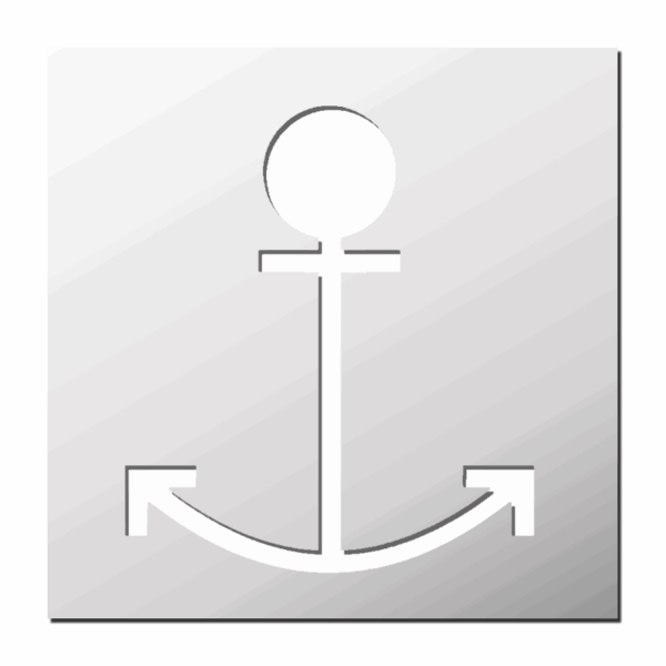 Pochoir Ancre Bateau