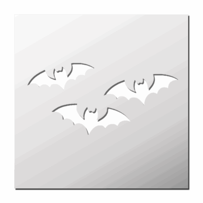 Pochoir Chauves-Souris