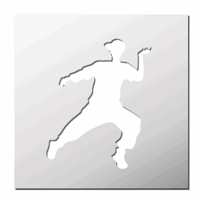 Pochoir Danseur Hip-hop