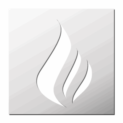Pochoir Flamme