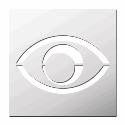 Pochoir Oeil