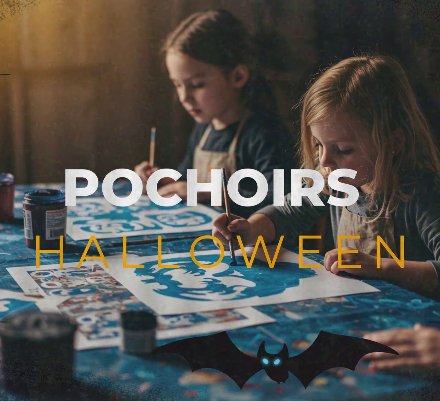 Décoration Halloween Facile avec nos Pochoirs Réutilisables !