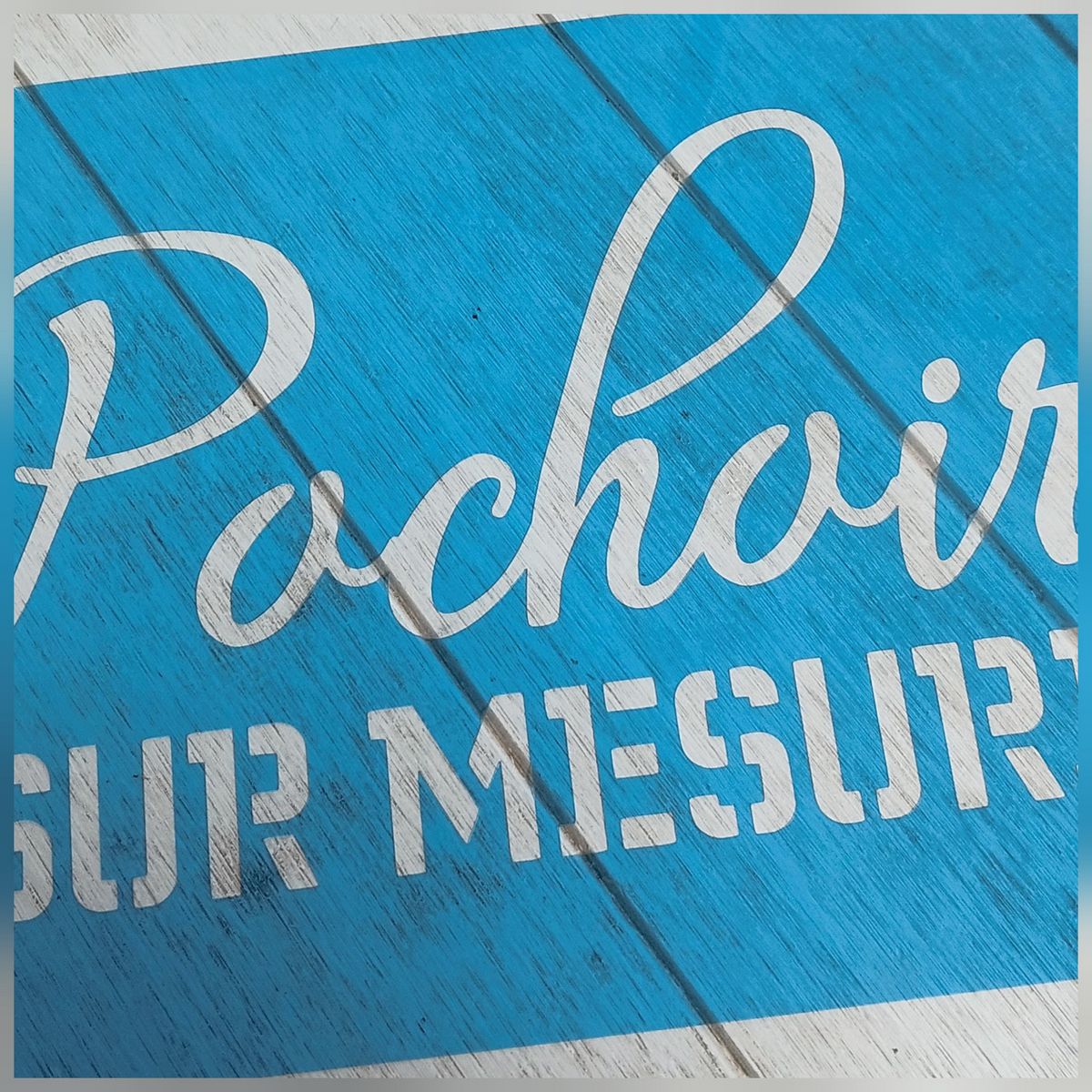 Processus de Commande d’un pochoir sur mesure