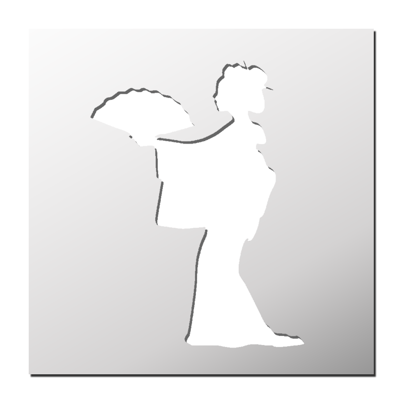 Pochoir Geisha Pochoir Geisha