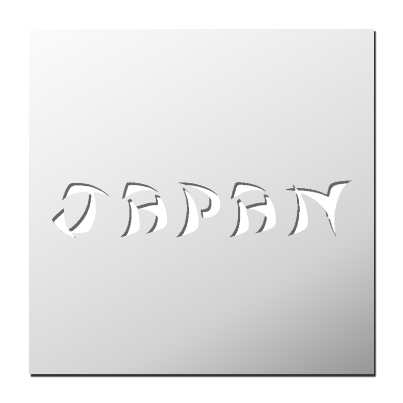 Pochoir JAPAN Pochoir JAPAN