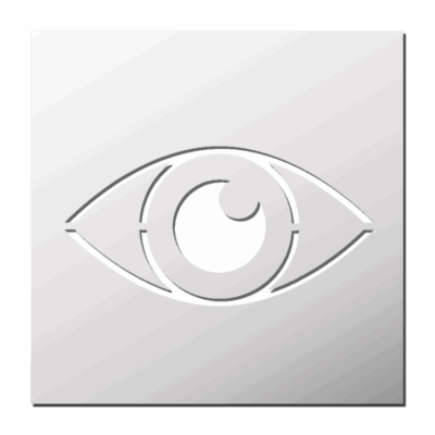 Pochoir Oeil