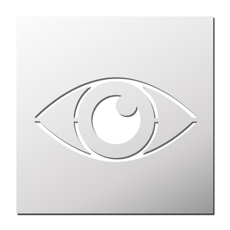 Pochoir Oeil Pochoir Oeil
