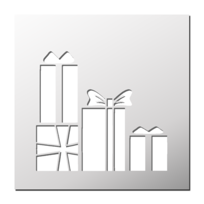 Pochoir Cadeaux
