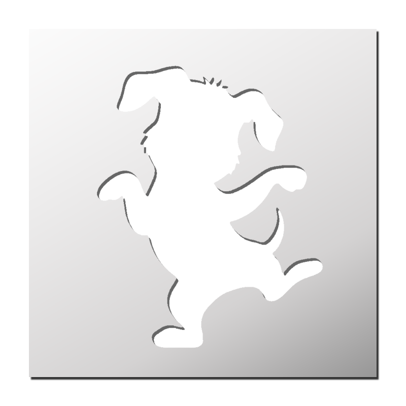 Pochoir Chien Pochoir Chien