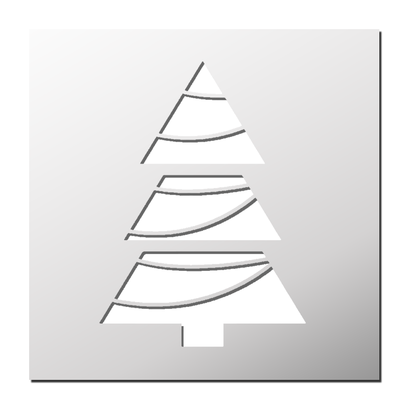 Pochoir Sapin Pochoir Sapin