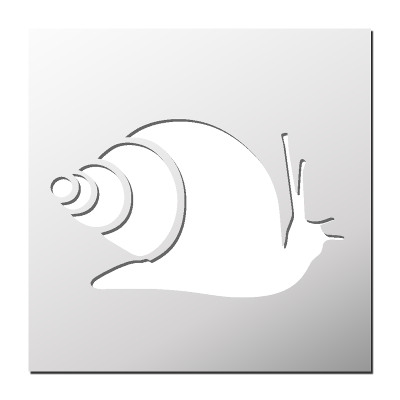 Pochoir Escargot Pochoir Escargot