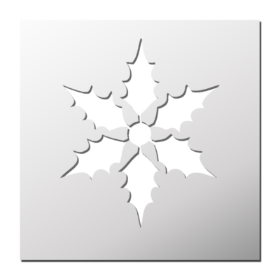 Pochoir Gui de Noël