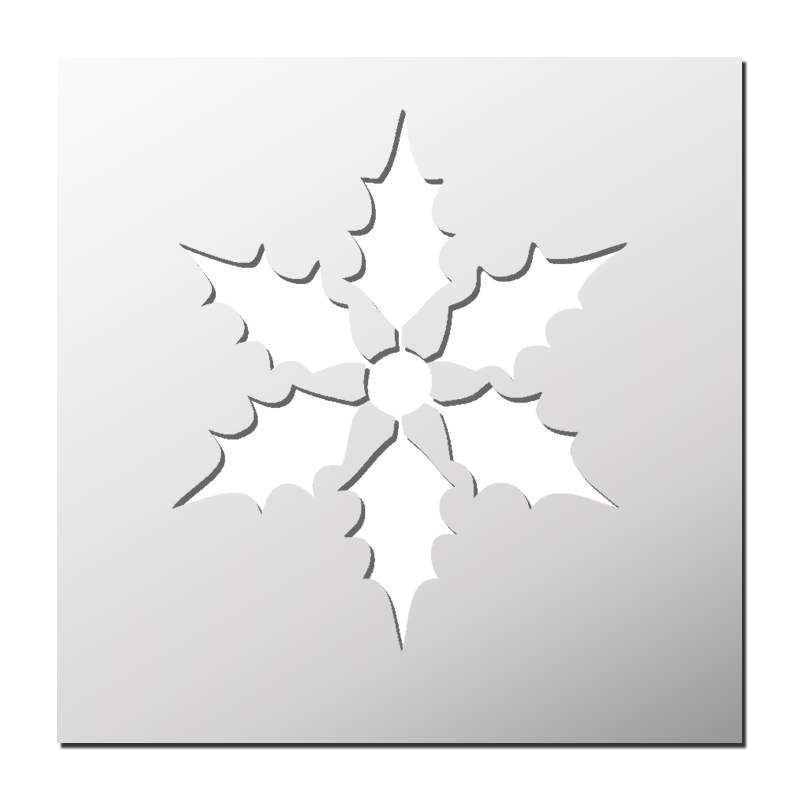 Pochoir Gui de Noël Pochoir Gui de Noël