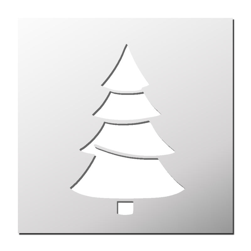 Pochoir Sapin Pochoir Sapin