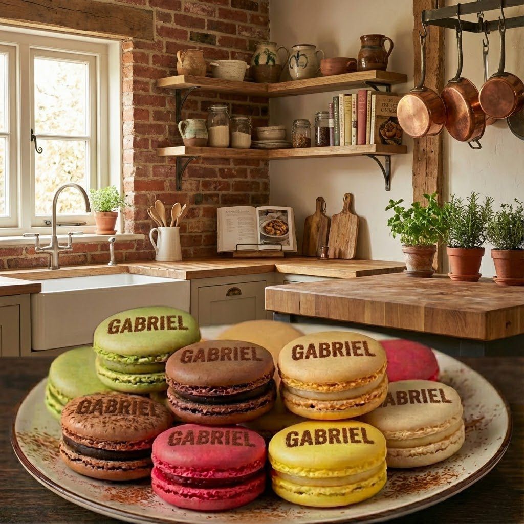 Sublimez vos Macarons avec un Pochoir sur Mesure