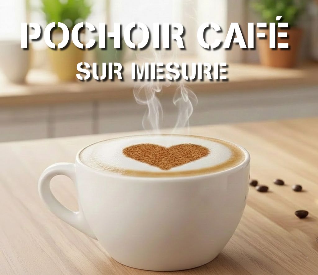 Le Secret des Baristas : Créez des Œuvres d&rsquo;Art dans chaque Tasse avec nos Pochoirs à Café !