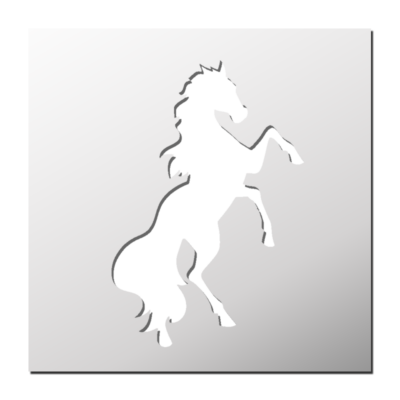Pochoir Cheval
