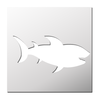 Pochoir Requin