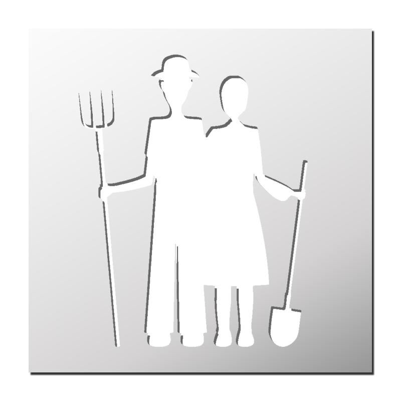 Pochoir Fermier Pochoir Fermier