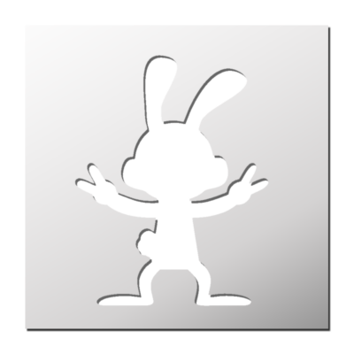 Pochoir Lapin