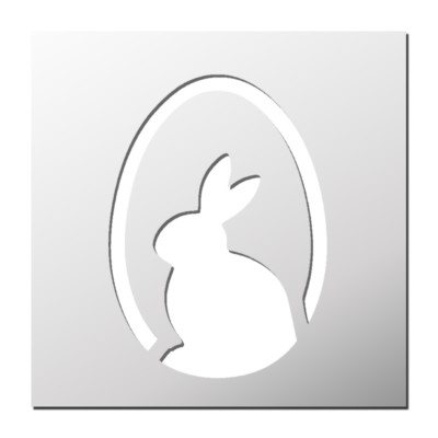 Pochoir Oeuf de Pâques