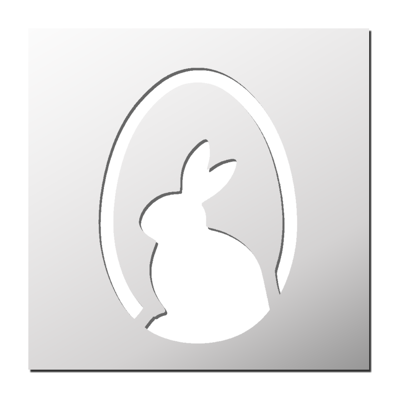 Pochoir Oeuf de Pâques Pochoir Oeuf de Pâques